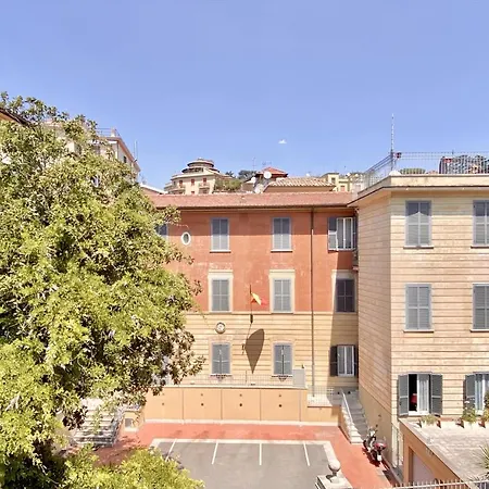 Charming Mini Near Vatican With Parking Apartamento